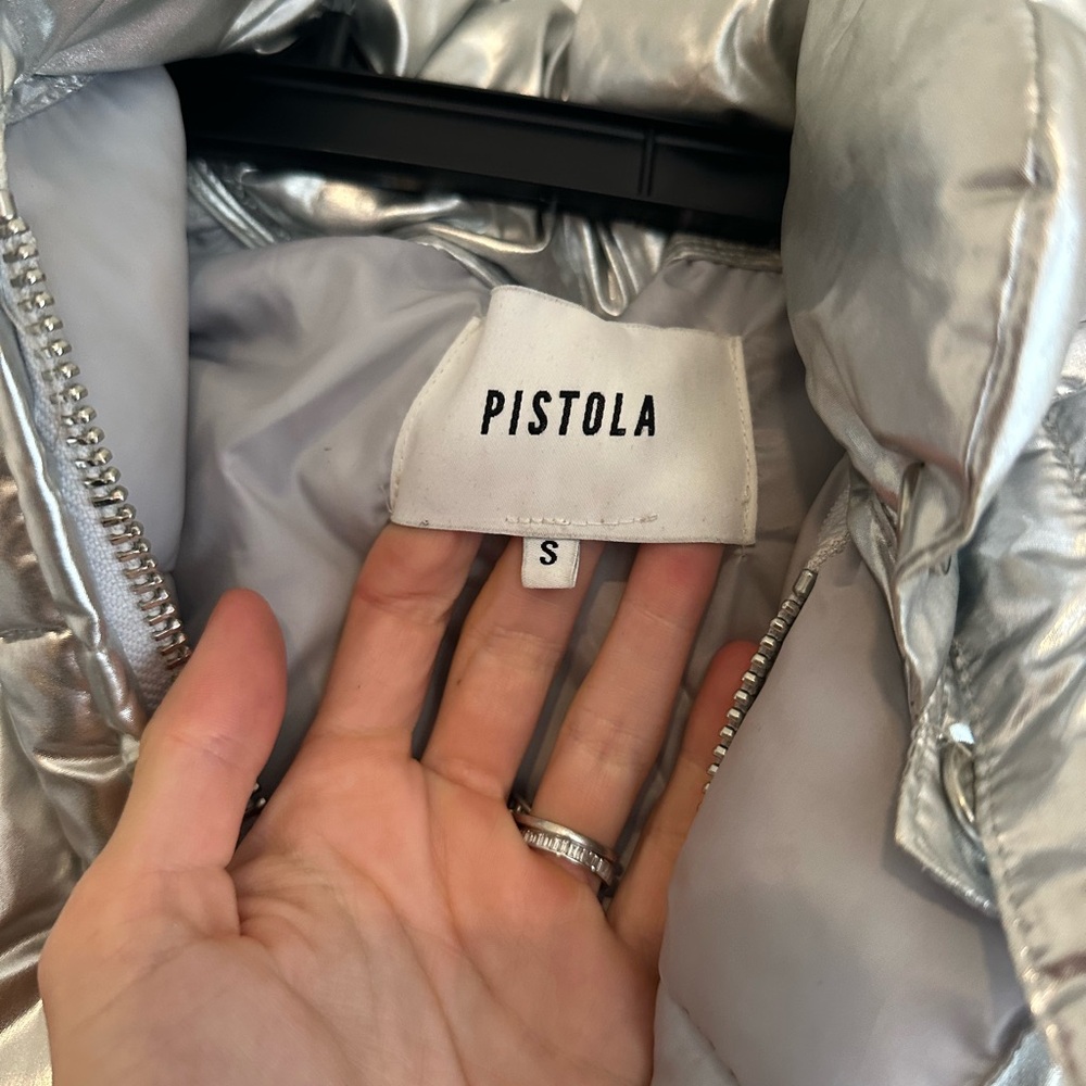 Pistola Metallic Silver Jacket - Picture 6 of 6